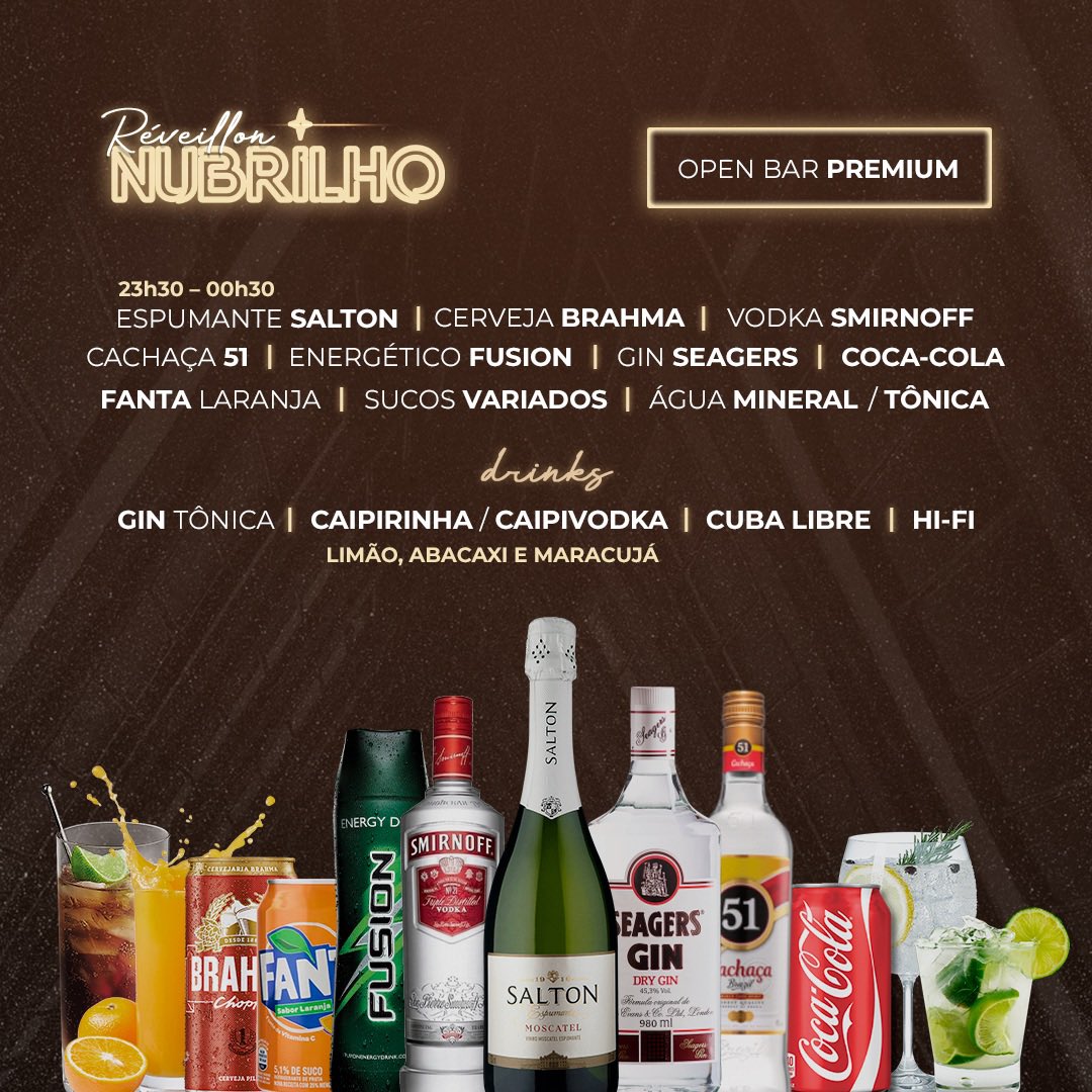festanubrilho's tweet photo. O que você tá esperando pra comprar seu ingresso pro nosso Réveillon e estourar a champanhe juntinho com a gente? 

Os ingressos já estão disponíveis para compra no Sympla ou PIX:

https://t.co/ArZDLEhOvj

PIX: (21) 97889-4270 (sem taxa extra do site) https://t.co/BFFL7pfvO5