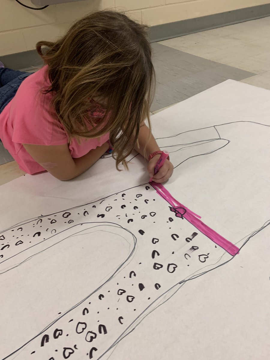 thuekim's tweet photo. The elementary end was busy today creating… ourselves. You can see our creations at this weeks book fair! https://t.co/dpkV5MiW0M
