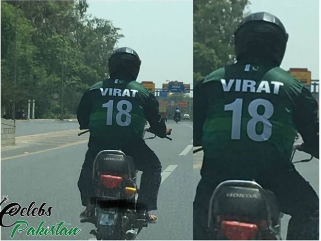 MeoRashid33's tweet photo. This is Lahore, but imagine someone wearing T-shirt with the name of Babar Azam in Mumbai or Dehli. He she will no breath 🫁 next one hope for better 🙂🙂
#AnushkaSharma
#ViratKohli 
#BanIPL https://t.co/fBTnfuxSgw