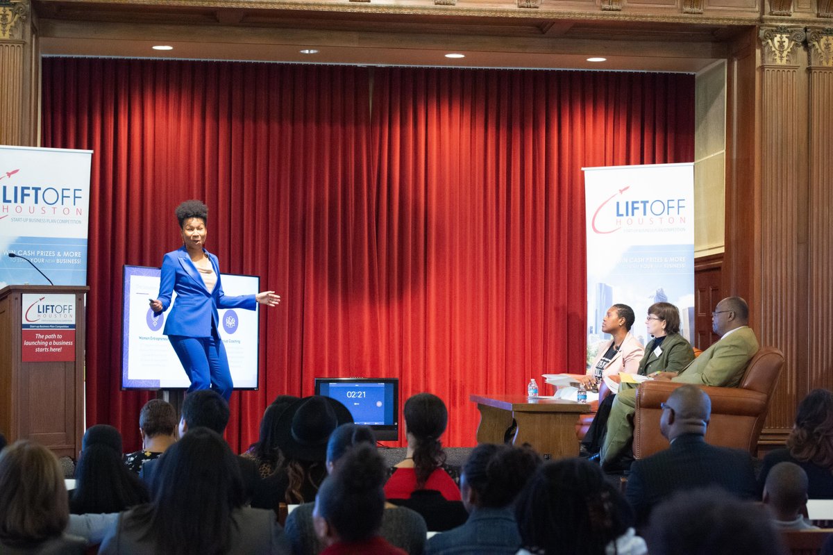 houstonlibrary's tweet photo. Will you be joining us for LiftOff Houston this Saturday? This year's event will be hybrid with our judges and finalists presenting in-person so viewers like you can safely watch from home! We will live share the event starting at 10 a.m. on Nov. 6! #LiftOffHouston #ILoveHPL https://t.co/uQLORUa0d8