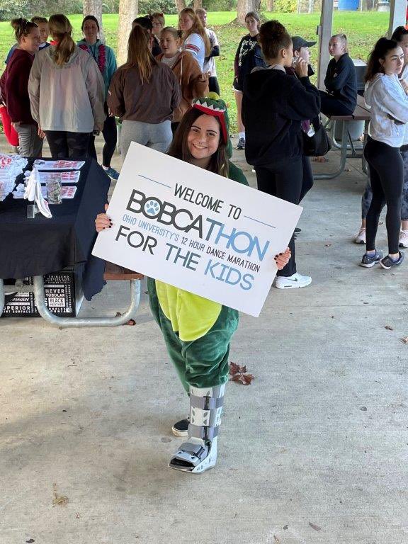 The <a href="/BobcaThon/">BobcaThon</a> students at <a href="/ohiou/">Ohio University</a> hosted its #HauntedHussle5K in #athensohio and raised over $1,500 for #cbusrmh ‼️ Good job team #bobcathon ‼️ #keepingfamiliesclose #frk