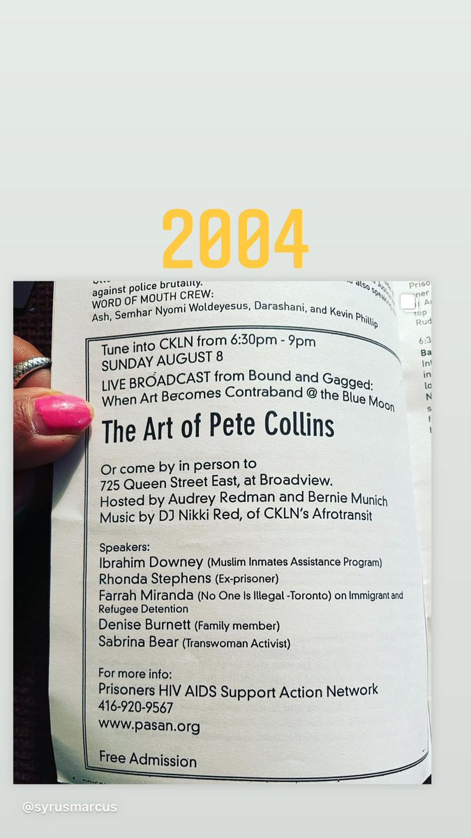 syrusmarcusware's tweet photo. Flashbacks from the #prsionersjustice archives… aka @therealrealTMZ S house! From #881ckln #ckln radio days and the start of #pjac #prisonersJusticeActionCommittee https://t.co/biaYnAUqoO