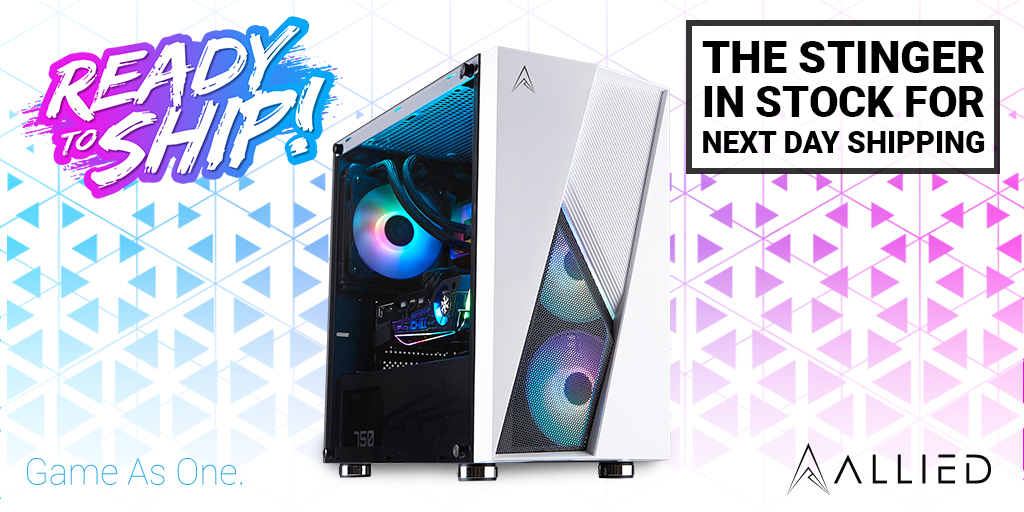 SupanovaExpo's tweet photo. Get in the game at Brisnova, as @alliedgamingpc joins our Free To Play Gaming Zone!
Check out their perfectly preconfigured, beautifully balanced builds. Powerful CPU/GPU combos, fast RAM, plenty of storage & a 14-day satisfaction guarantee. https://t.co/w6USt4uwuZ #GameAsOne https://t.co/GqGU5erH1M