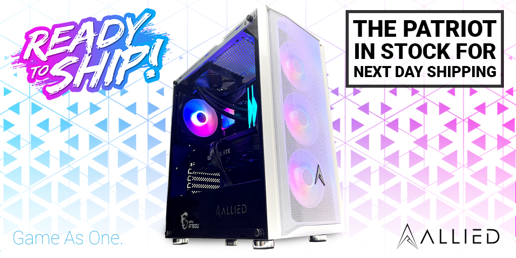 SupanovaExpo's tweet photo. Get in the game at Brisnova, as @alliedgamingpc joins our Free To Play Gaming Zone!
Check out their perfectly preconfigured, beautifully balanced builds. Powerful CPU/GPU combos, fast RAM, plenty of storage & a 14-day satisfaction guarantee. https://t.co/w6USt4uwuZ #GameAsOne https://t.co/GqGU5erH1M