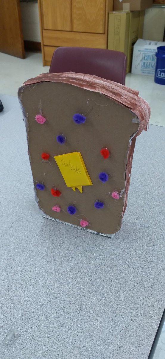 school_scott's tweet photo. Mrs. Otey's 6th Grade Engineering class has been busy drawing up floor plans and then building models of Novelty Architecture where the building looks like what they would sell. Take a look! Pretty creative I do believe! #engineering #STEMEducation #SMMSMaroons https://t.co/J7vx6kASDq