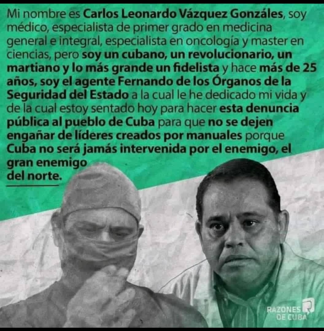 <a href="/RazonesdeC/">RazonesdeCuba</a> revela la verdad detrás de los promotores de la contrarrevolución contra #Cuba. Yunior García otro títere al servicio de los yanquis.