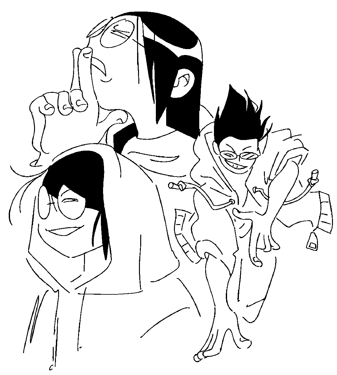 me? sketching again? what a concept 