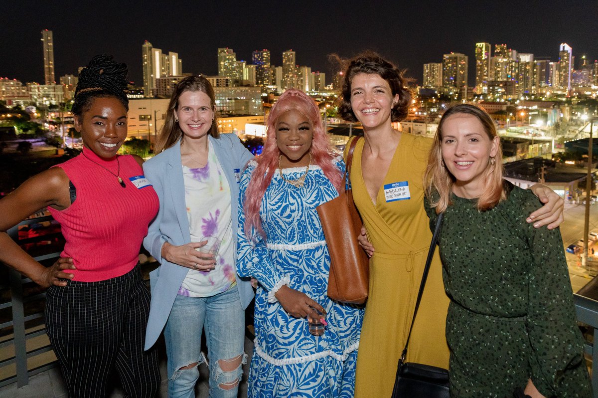MariaDerchi's tweet photo. Last month's Women in Miami Tech Happy Hour was extra special, thanks to @JoinOpenStore &amp; their gorgeous rooftop. Office envy? Solved - they're hiring! https://t.co/azRRq4qCsD https://t.co/A1us0hLidJ