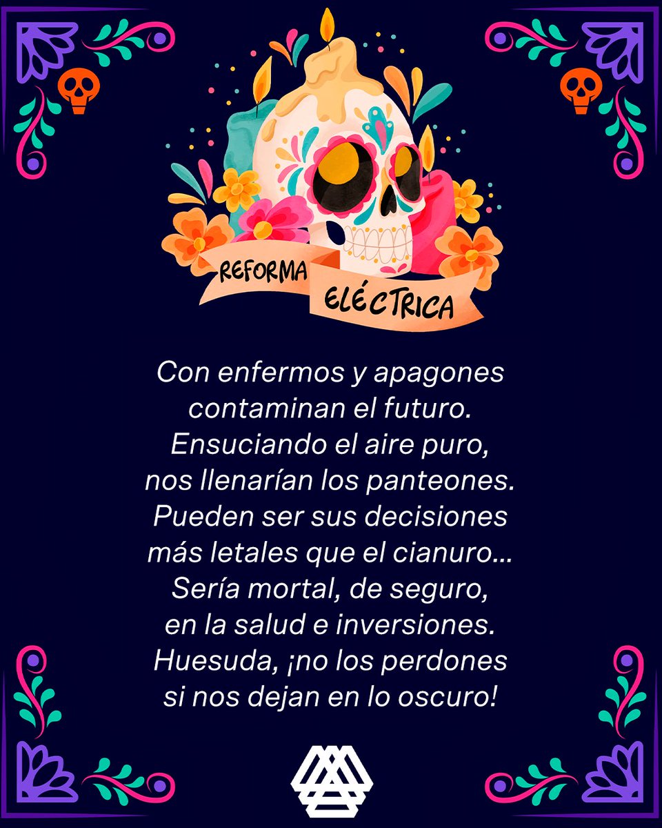 CoparmexNL's tweet photo. 🕯️💀🕯️ https://t.co/1fb7zrjIxu