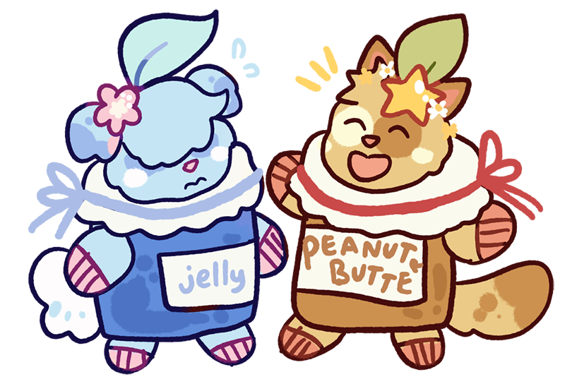 gelatobear's tweet photo. some spooky/costume halloween draws for my pacapillar and pouflon characters~ https://t.co/DfGymvR5P5