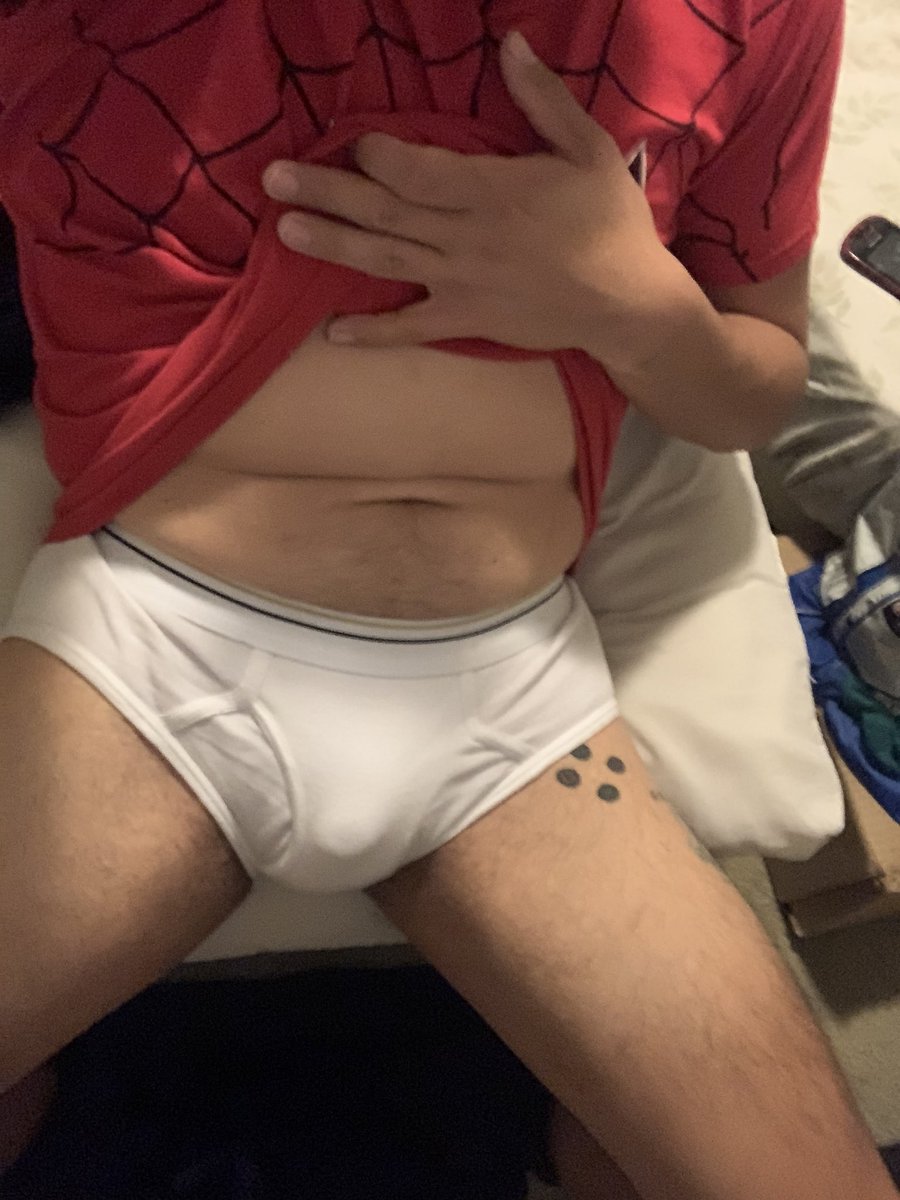 underwhereyougo's tweet photo. On a zoom call, got bored so I pulled down my pants. #briefs #staffordsbriefs #undies #underweargay #briefbulge #trusas #chonies Like the view? Retweet if you’d like to be under my desk 😈 https://t.co/QL0WPqFS59