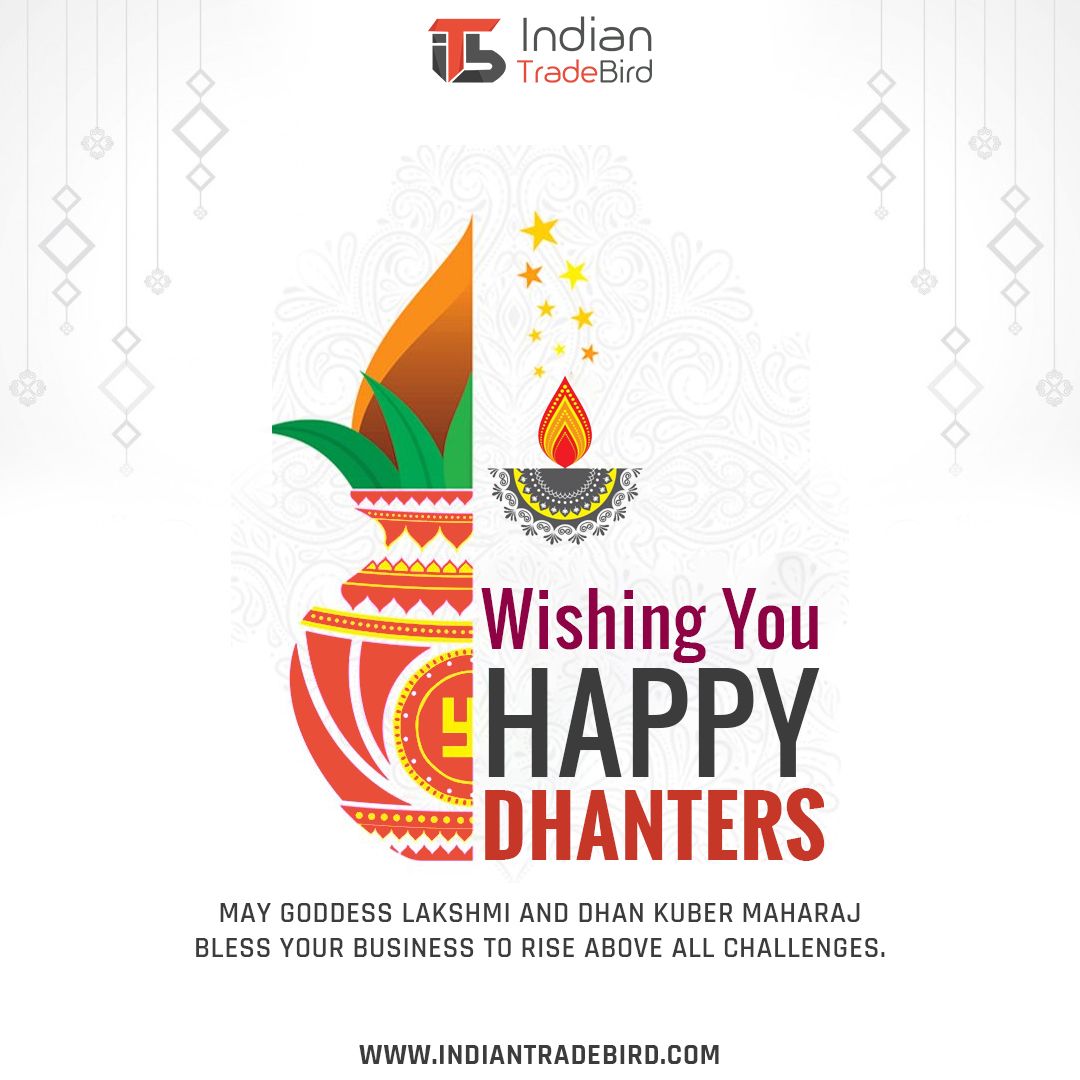 ITBTradeBird's tweet photo. May this Dhanteras celebration endow you with prosperity. Wishing you endless happiness and a very Happiest Beautiful Dhanteras.🙏💖

#HappiestDhanteras #Dhanteras2021 #DhanPooja #DhanterasFestival #Festival #DeviLakshmi #GoddessLakshmi #LordKuber #IndianTradeBird #TradeBird #ITB https://t.co/R9z0j5XhZH