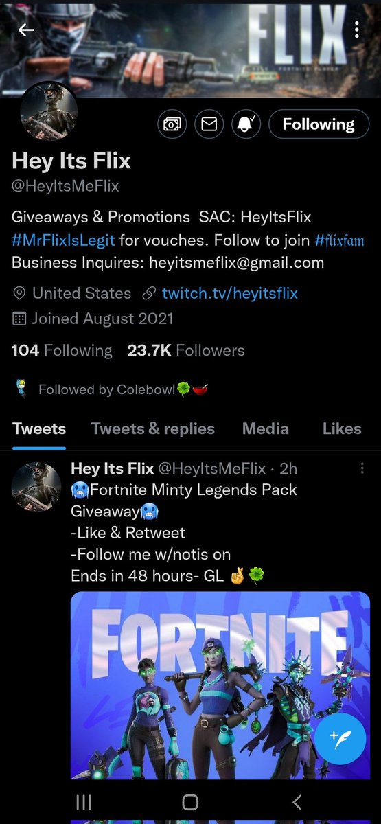 EthanSa79870765's tweet photo. @HeyItsMeFlix Done https://t.co/gKO21Cx6wq
