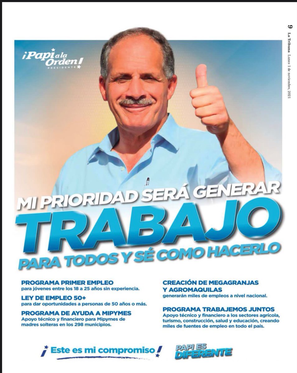 RuizYackeline's tweet photo. #PapiPresidente
#PapiEsDiferente
#AtlantidaConPapi
#BrigadaALaOrden https://t.co/S6nNEMRrET