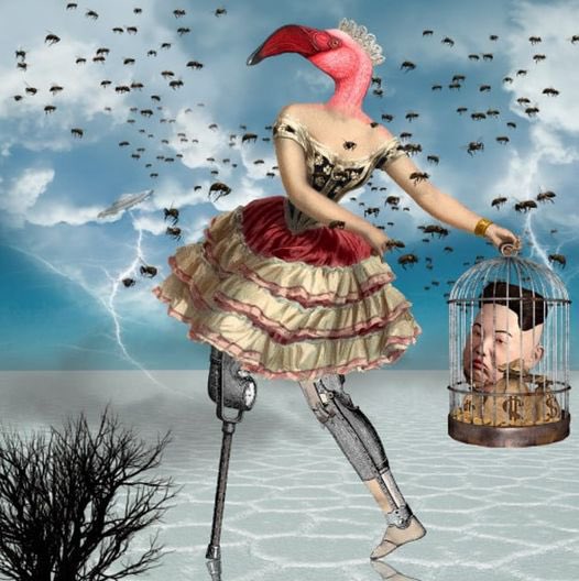 AguafuerteG's tweet photo. Exposición "Bestias”
Bee charmer
Frank
Collage digital
30 x 30 cm
$15,000 mx
Arte para todos.
#beastiary #bestiaire #bestias #emergingartist #artoftheday #AguafuerteGalería #ventart #CDMX #art #arte #artwork #oiloncanvas #photography #illustration #graphic #artweek #art https://t.co/LNtiUYLVZg