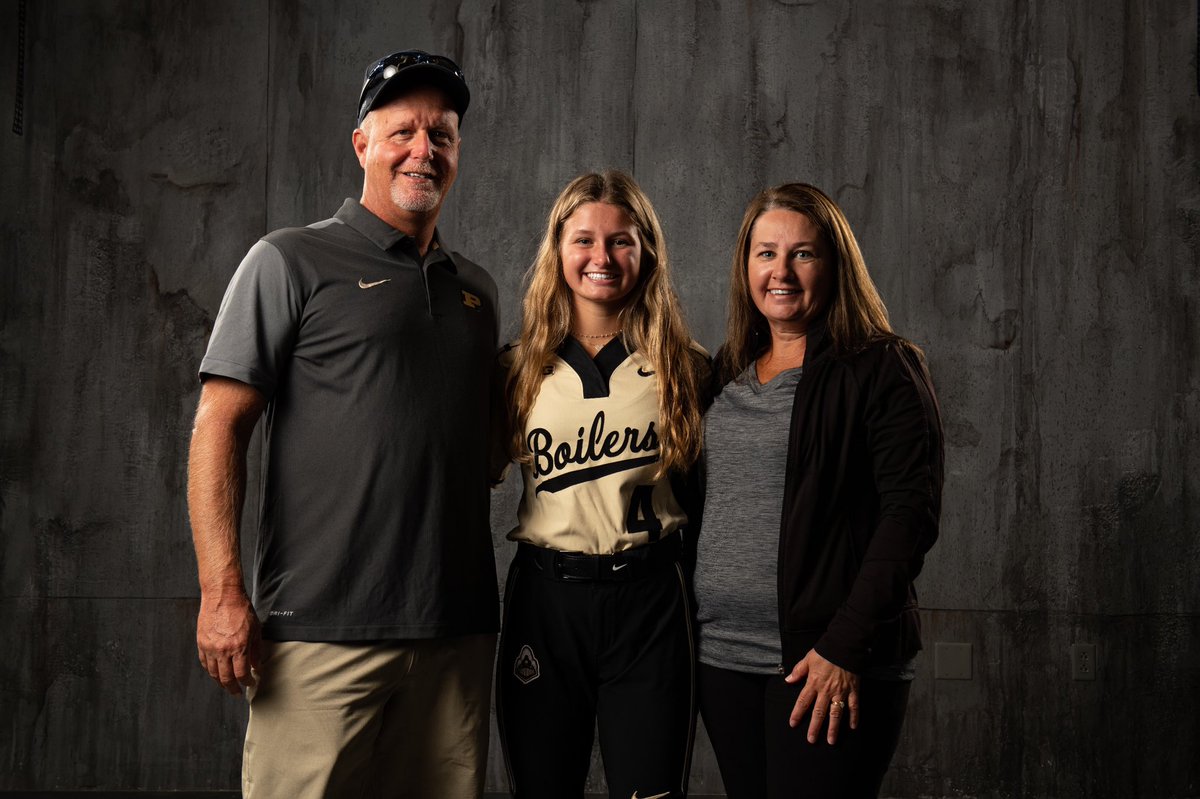 I am so excited to announce that I will be continuing my academic and softball career at Purdue University! Thank you so much for my family, friends and coaches that have supported me throughout this process! I am so blessed to call myself a Boilermaker! #BoilerUp🚂🚂