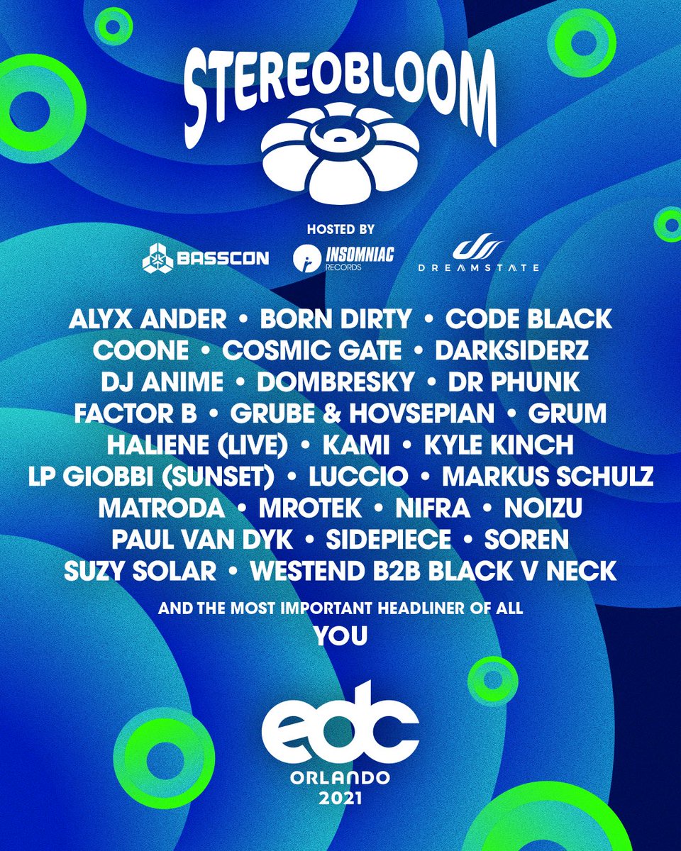 EDC Orlando 2021 lineup 