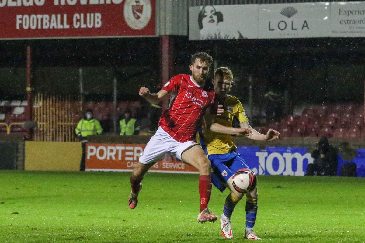 sligorovers's tweet photo. Coolest man in Sligo this evening 

That Showgrounds roar when it hit the net 👌🏻 🔴⚪️ https://t.co/dJlhHiFpub