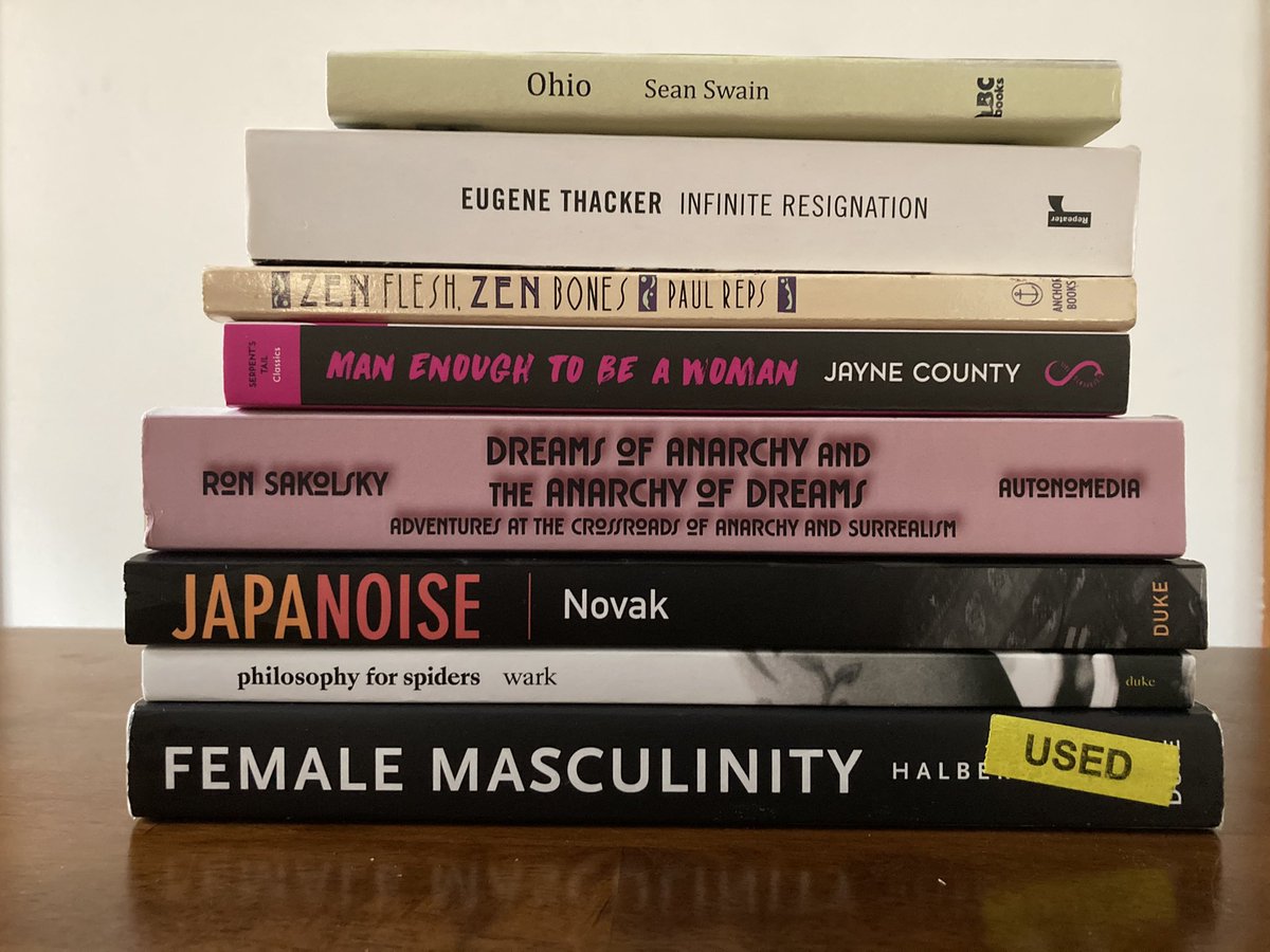 First book haul in months. Thanks @mckenziewark &amp; @littleblackcart