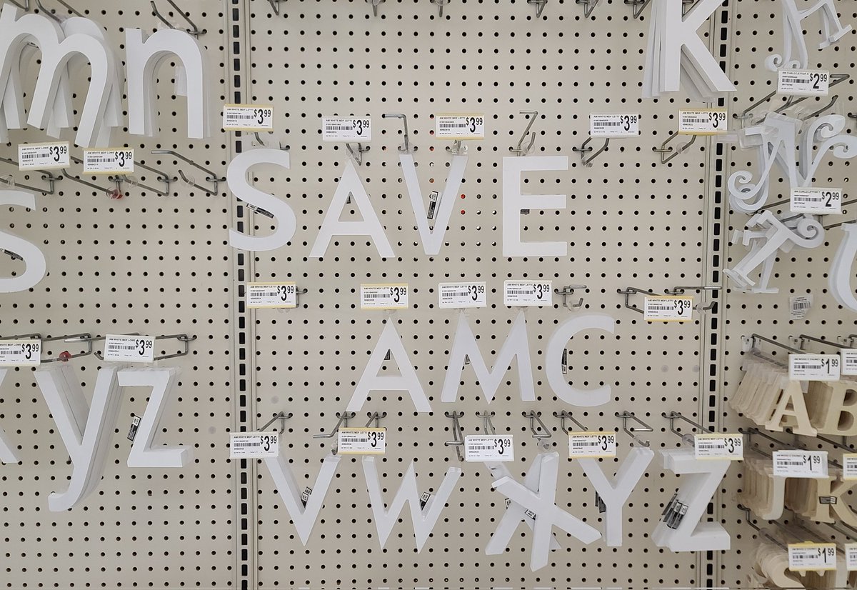 ChefDrew702's tweet image. If there&apos;s letters....
I&apos;m making a mess, respectfully 
😜

#SaveAMC
#AMC

#CreateAWARENESS