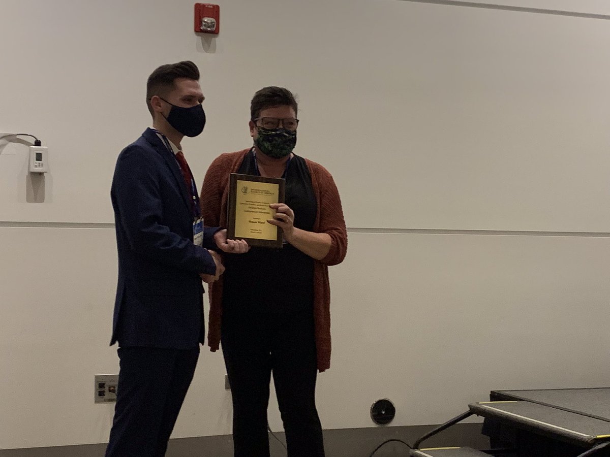 Honored and thankful to have accepted the Bioquips Undergraduate Scholarship at the <a href="/SysEB_Entsoc/">SysEB ESA</a> business meeting! #EntSoc2021