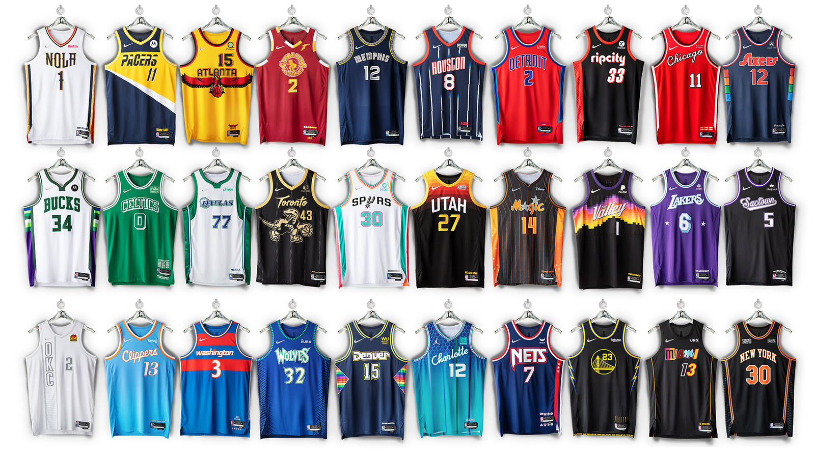 Chris Creamer SportsLogos.Net on X: Here it is! The entire 2022-2023 NBA City Edition uniform collection #Nike #NBA #CityEdition My comprehensive, team-by-team, 3500-word breakdown of all of the new jerseys right