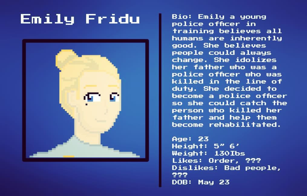 RemoteDev3's tweet photo. The final contestant is a named Emily! A police officer with amazing morals... https://t.co/yIlrswEMbo
