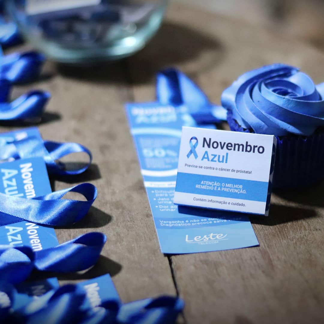 lestetelecom's tweet photo. Conscientização também é prevenção! 💙

Um pouco de como foi a campanha do Novembro Azul hoje aqui na Leste! 

Novembro Azul. Mês internacional de conscientização e prevenção do câncer de próstata. 

💚💚💚

#novembroazul #lestetelecom #fibraótica #fibraóptica #internet https://t.co/wn41O7wINV