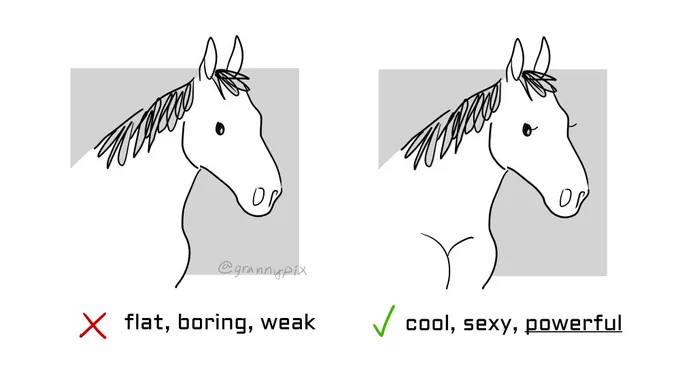 horse drawing tutorial by me

often overlooked, but horse cleavage is essential 