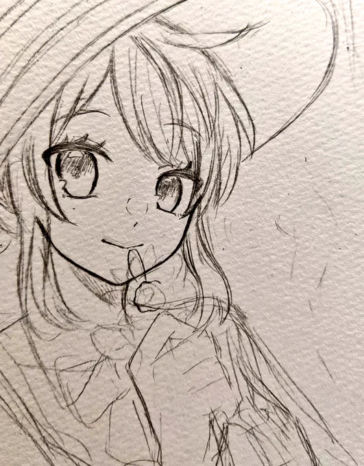 ペン入れミスったのでちまちま描き直してます… 