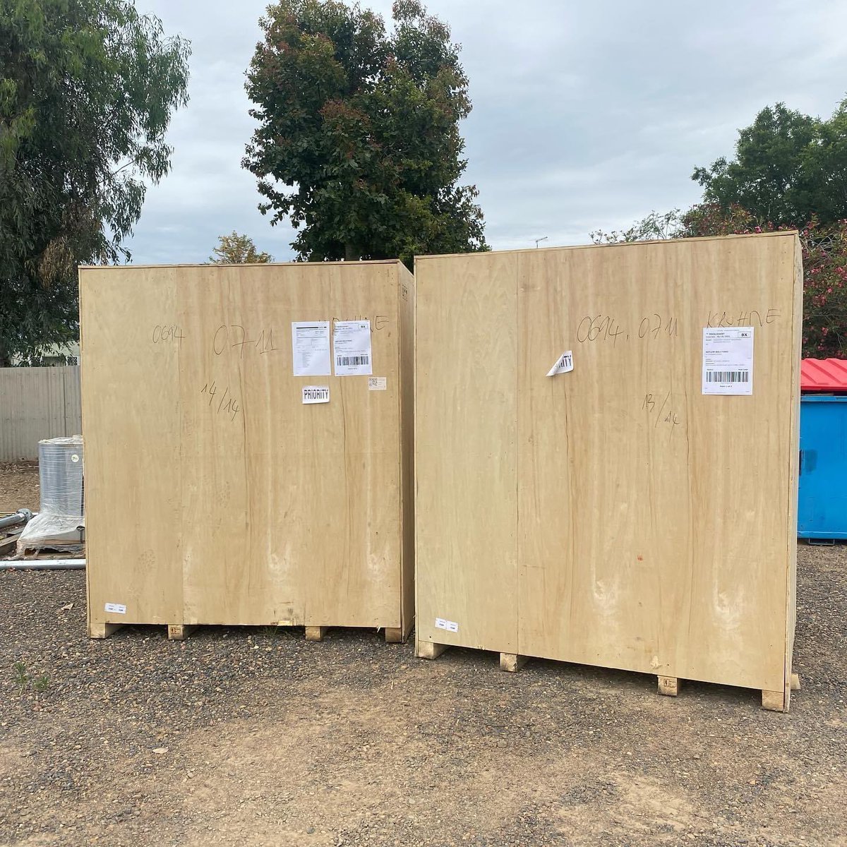 RyanHuntAgFlow's tweet photo. A Twin set of 1400mm NB Krohne 2300C flow meters just landed - ready for installation! https://t.co/wOtgJYfA4p