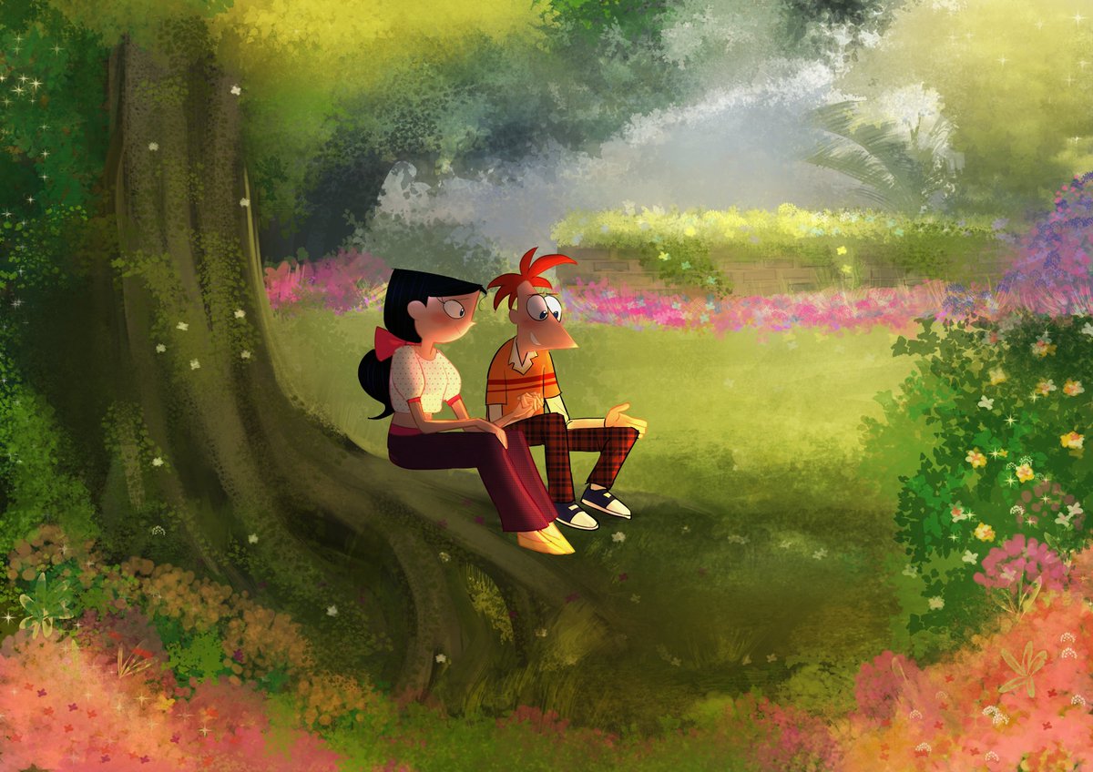 im happy i did the bg
:3
#phineasandferb  #isabellagarciashapiro #phineasflynn
#phinabella #phinbella #フィニファわんどろ