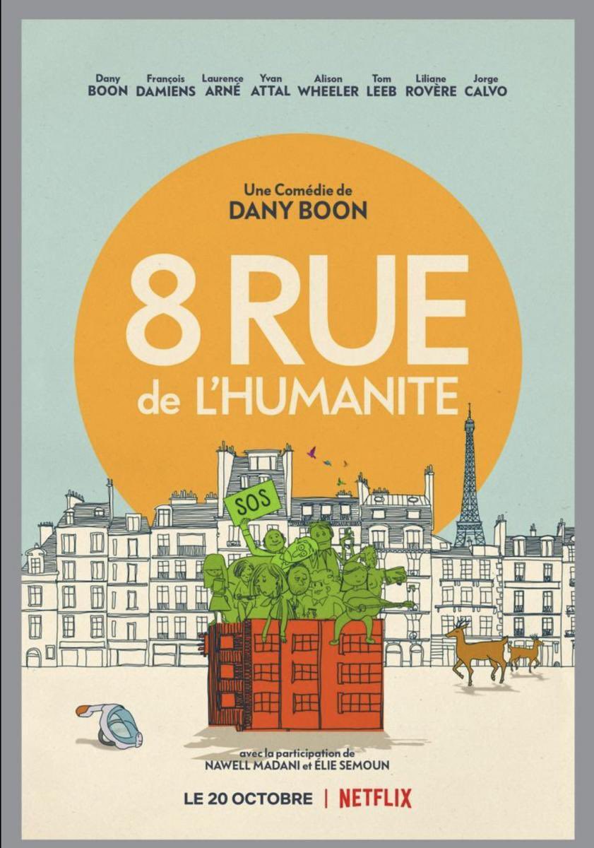 EnfrmraSaturada's tweet photo. Si tenéis @NetflixES no os perdáis esta comedia francesa. "Calle de la humanidad 8"
Un precioso homenaje a todo lo que vivimos durante el confinamiento. No os la perdáis, de verdad. https://t.co/QiFC9qXMLn