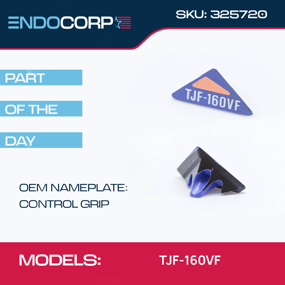 ENDOCORPUSA's tweet photo. PART OF THE DAY | OEM Nameplate: Control Grip - the nameplate for the large diameter control grip. This nameplate identifies what model of endoscope the doctor is working with.
#endoscoperepair #endoscopyrepair #endoscopytech #endoscopista #endoscopia #endoscope #ENDOCORP https://t.co/cAEPIsOHQ1