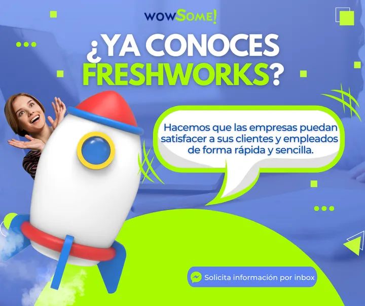 wowsomemx's tweet photo. Adoptamos un enfoque innovador sobre la manera en la que las empresas descubren, interactúan y obtienen valor del software a lo largo de sus procesos. 😎
Conócenos en: https://t.co/NBNdMaXLmc
#WasS #wowsomewowasaservice  #Freshservice #Freshteam #freshdesk https://t.co/M3q6jL9Uw5