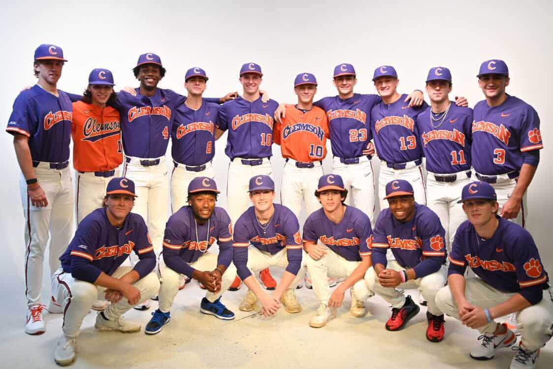 Can’t wait!💜🧡 <a href="/ClemsonBaseball/">Clemson Baseball</a>