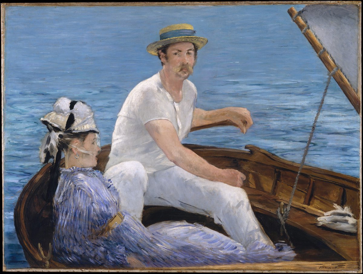 Edouard Manet. Boating 1874
