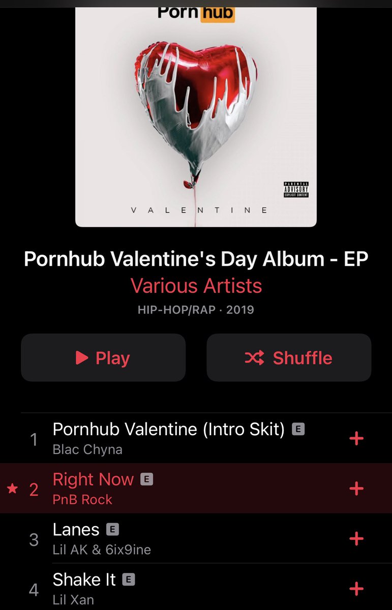 @theneedledrop gotta review the pornhub valentines day ep now 