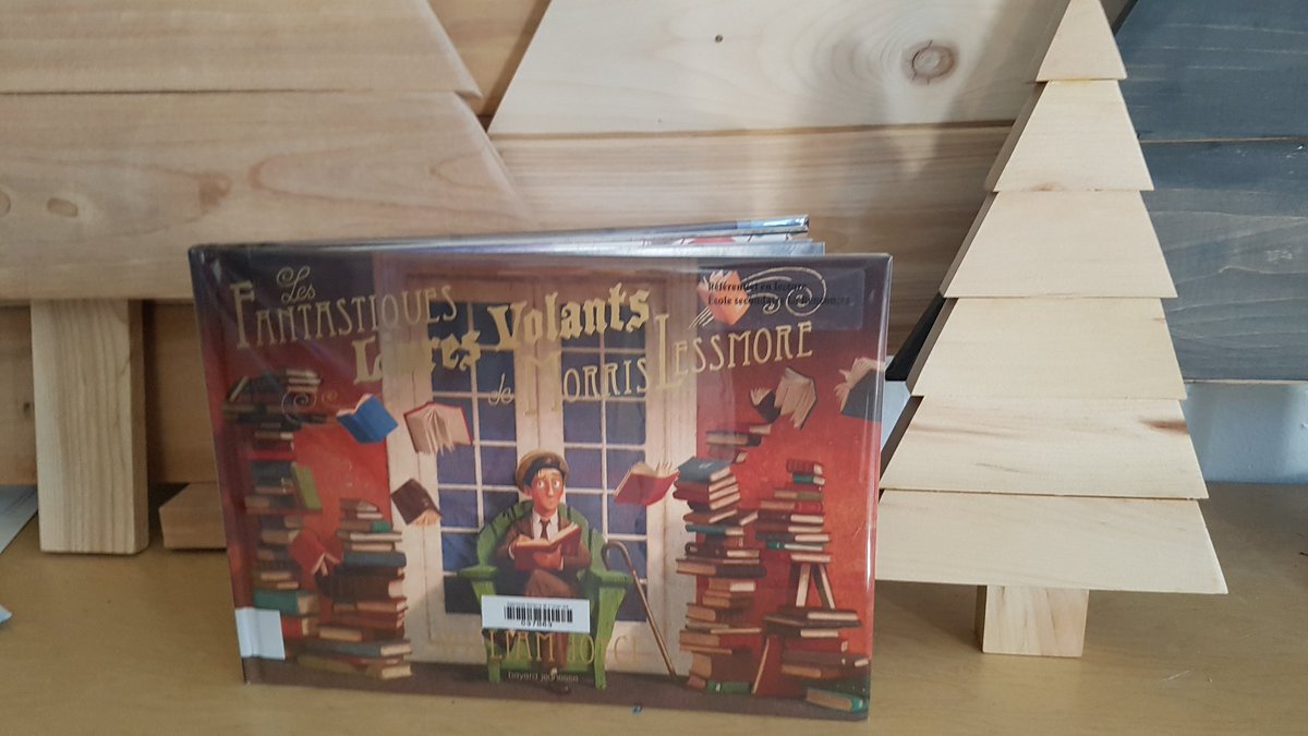 Campagne À go, on lit! En ce 1 novembre, voici la lecture que j'ai partagée avec mes élèves en classe: Les fantastiques livres volants de Morris Lessmore! Il suffit d'une lecture un jour dans sa vie pour découvrir le goût de lire!