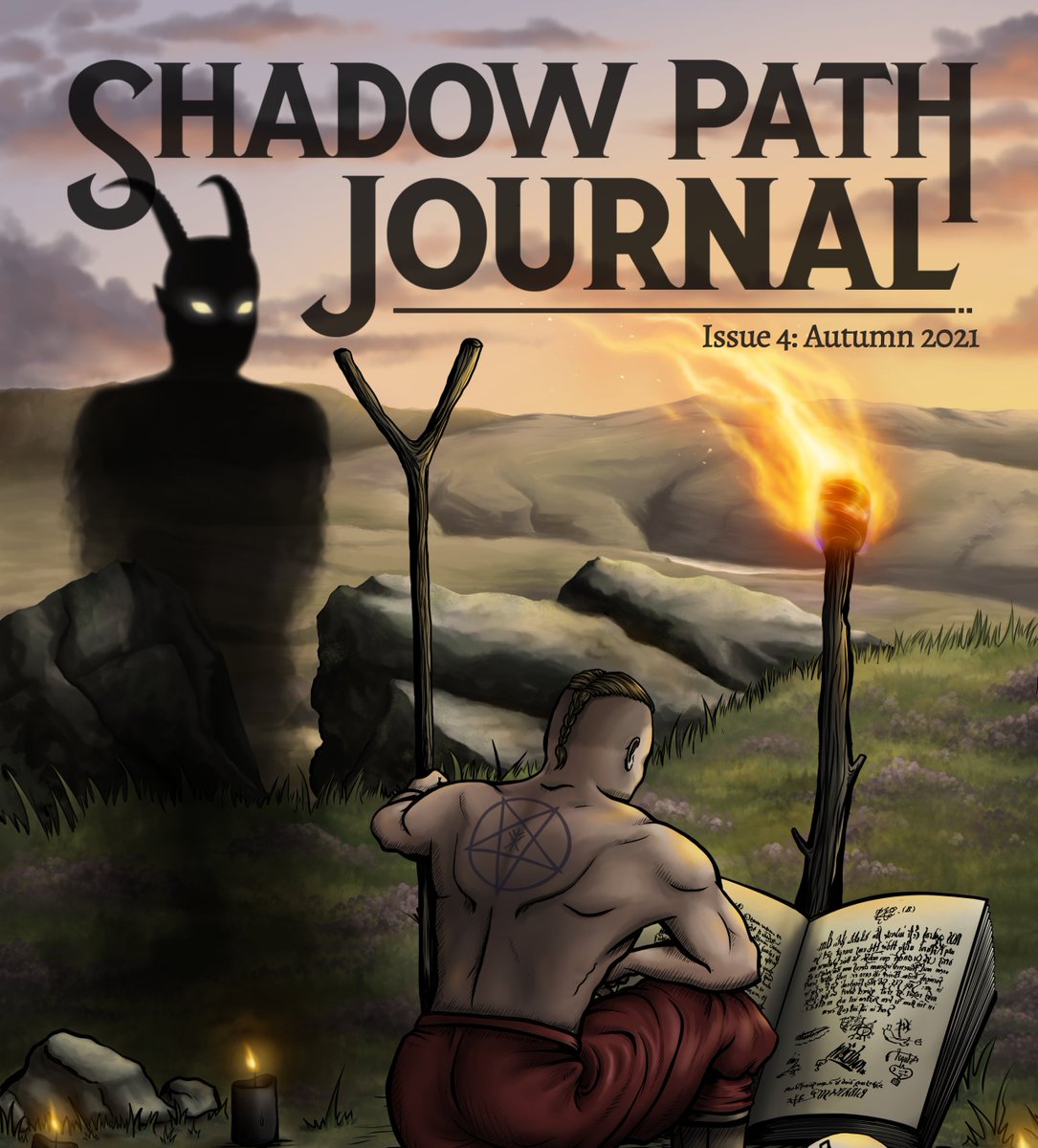 rjwo15's tweet photo. #devilsmarkministries #devilworship #diabolism #shadowpathdiabolism #witchcraft #paganism #shadowpath journal | Shadow Path Journal Autumn Issue Cover Preview. https://t.co/S3AiyZJAag