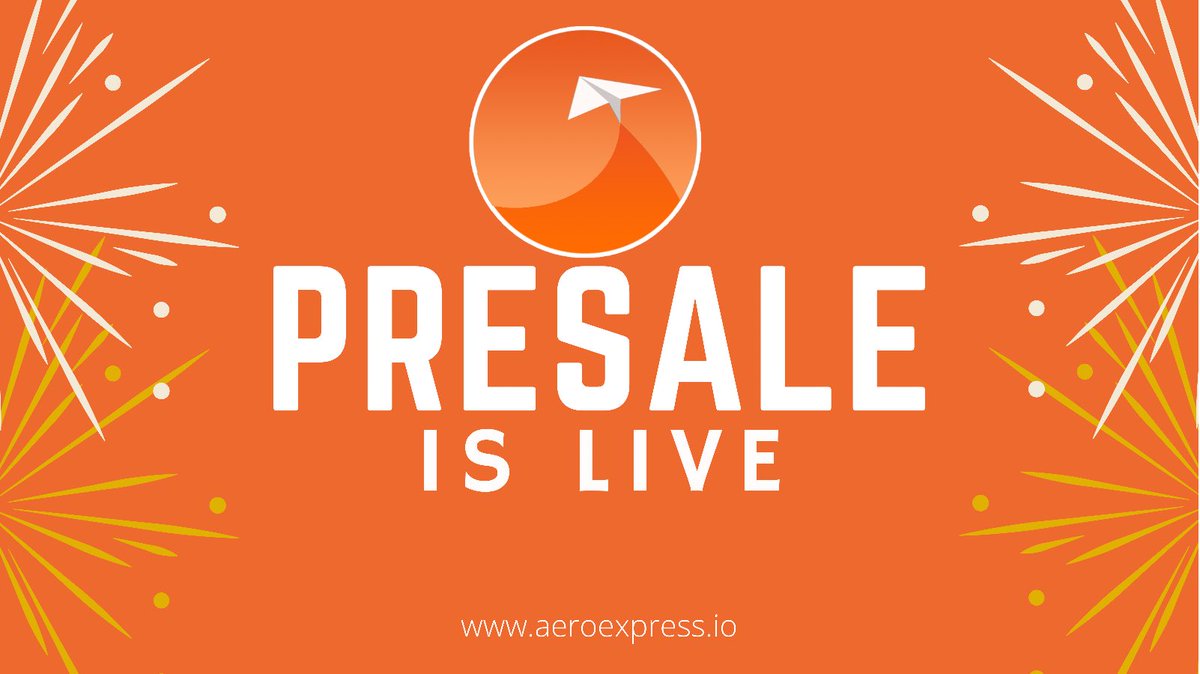 AeroExpressNFT's tweet photo. @AeroExpressNFT Presale is Live now!

How to buy?

Just send BNB to our Smartcontract and you will received your $AEROX in realtime https://t.co/5T118TqFjv