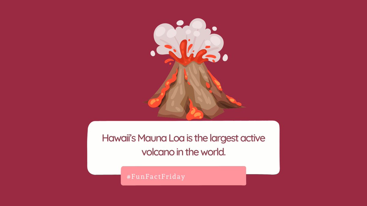 STEM_ACES_Ed's tweet image. Hawaii&apos;s Mauna Loa is the largest active volcano on the planet. With only 4 km of elevation rising above sea level, this volcano sinks deeply below the ocean surface. It’&apos;s summit is 17 km above its base! 

#FunFactFriday #Volcano