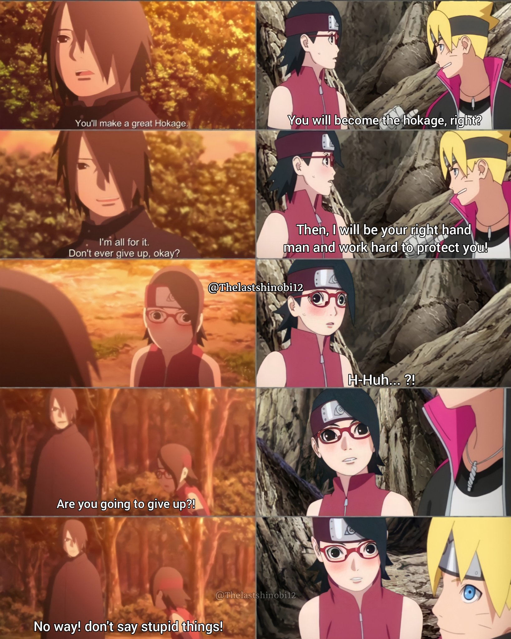 Boruto's Sarada Proves Why She'll Never Be Hokage With One Sentence