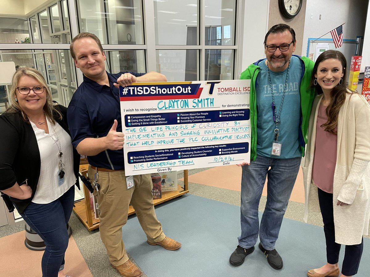 TISDNIS's tweet photo. Time for a #TISDShoutout! Mr. Smith is always seeking to improve his craft and help his team! Thank you so much for all you do, Mr. Smith - we appreciate you! 

#AllinThisTogether https://t.co/O4rrFHSh8b