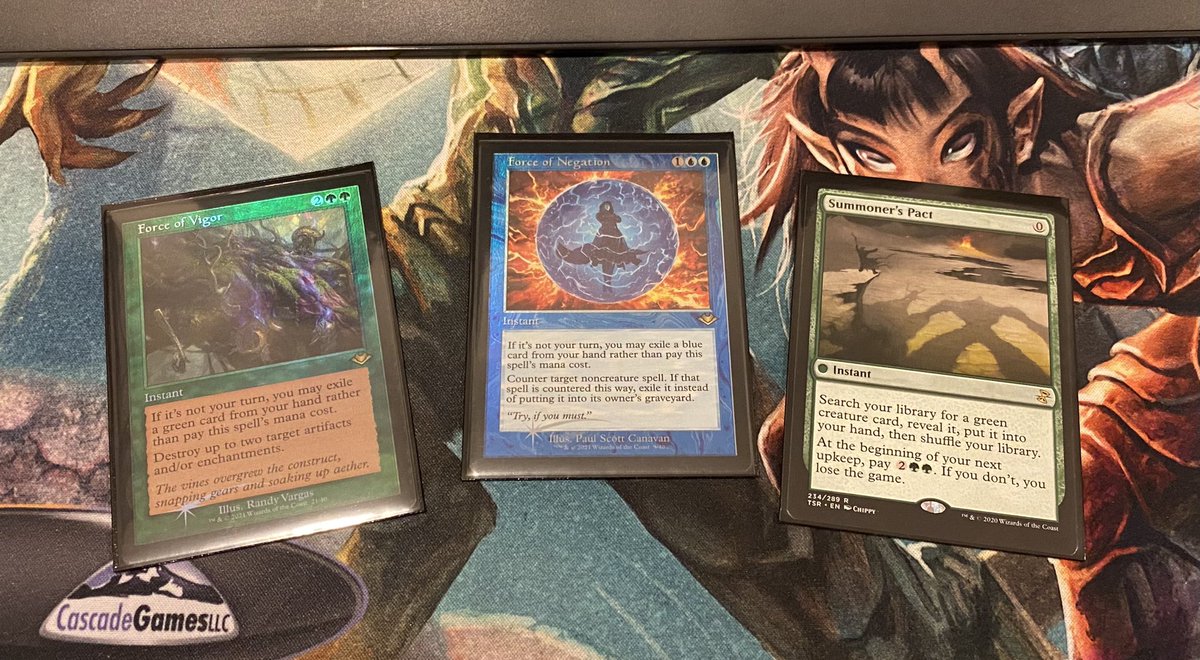 2000-FOLLOWER HYPE GIVEAWAY

Thanks all of you for your enthusiasm, talking mtg and humoring my cringe! We’re right back at it with another giveaway! This bundle is called Free Free Cards

To enter you must:
♻️ retweet this post
➡️ follow me

Winner chosen 11/11 #mtggiveaway