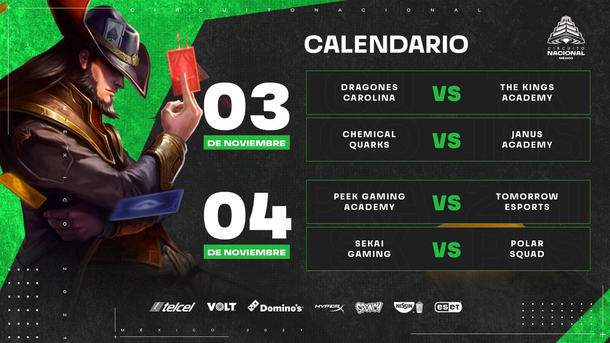 lvplolnorte's tweet photo. ¿Listos para el #CNM? 🏆 😍
¡Los veo este miércoles y jueves a las 6:00 p.m! https://t.co/0CgG7I0Q20