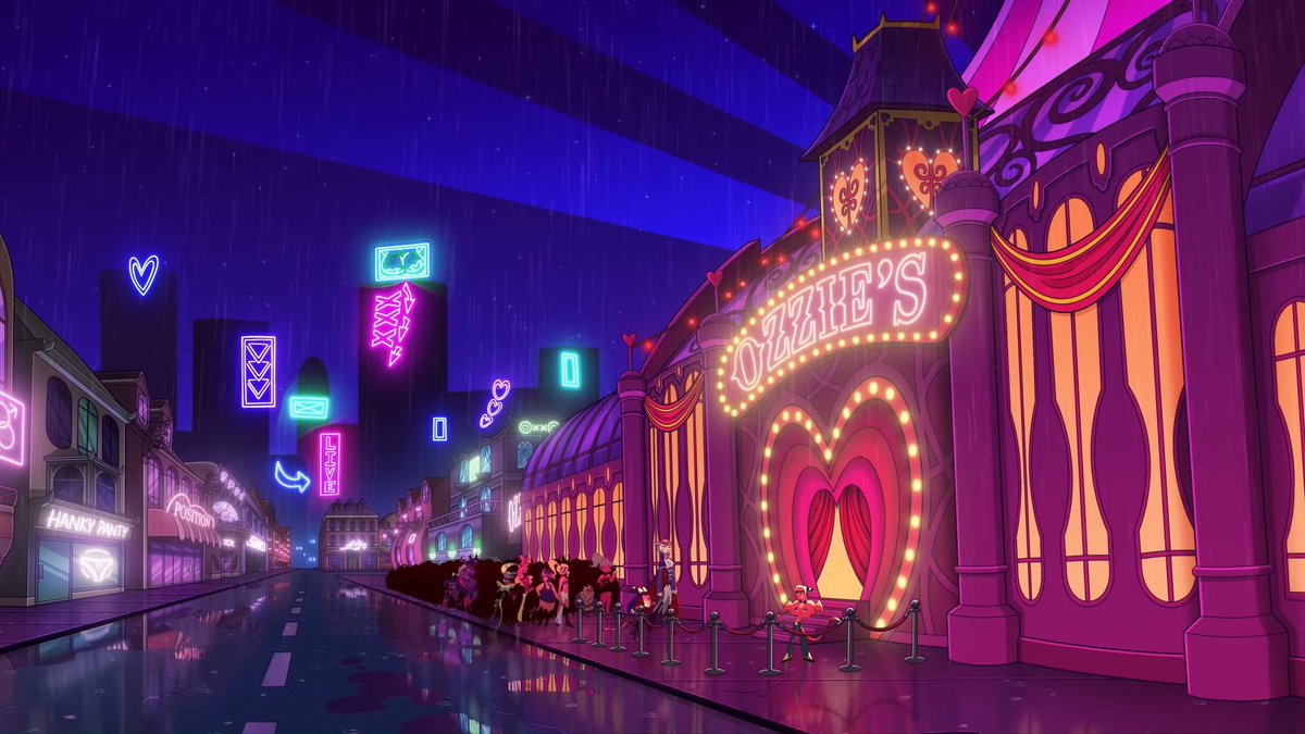 So far throughout the universe of #HazbinHotel and #HelluvaBoss, we have been introduced to 4 places/rings in Hell.
▪️Pride Ring 😈
▪️Greed Ring 💰
▪️Wrath Ring 😡
▪️Lust Ring 💗