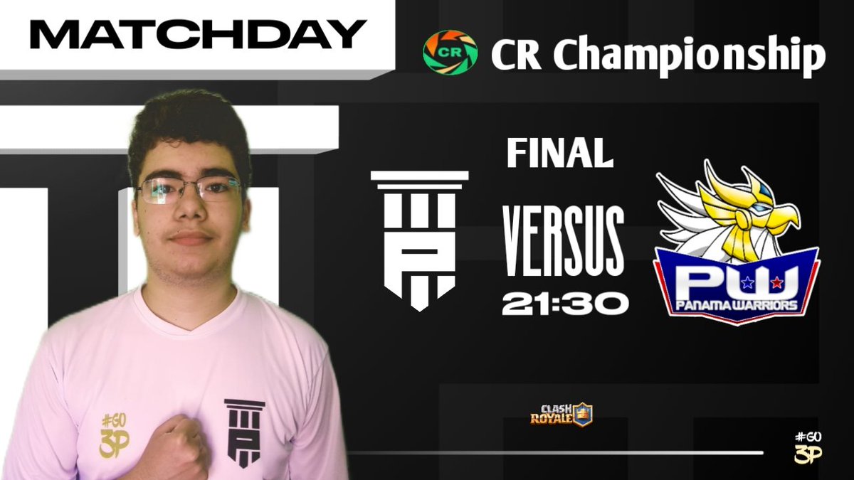 3 Pilares Gaming (@pilaresgaming) on Twitter photo Hoje jogo decisivo em mais uma Final internacional pela @crchampionscr contra a equipe <a href="/Panamawarriors/">Panama Warriors</a>
Trabalhamos bem para fazer um bom jogo e quem vença o melhor e parabéns as equipes que chegaram até aqui !!!!
Hoje as 21:30🇧🇷
Hoy a las 7:30 pm 🇲🇽
#Go3P Hoje jogo decisivo em mais uma Final internacional pela @crchampionscr contra a equipe <a href="/Panamawarriors/">Panama Warriors</a>
Trabalhamos bem para fazer um bom jogo e quem vença o melhor e parabéns as equipes que chegaram até aqui !!!!
Hoje as 21:30🇧🇷
Hoy a las 7:30 pm 🇲🇽
#Go3P