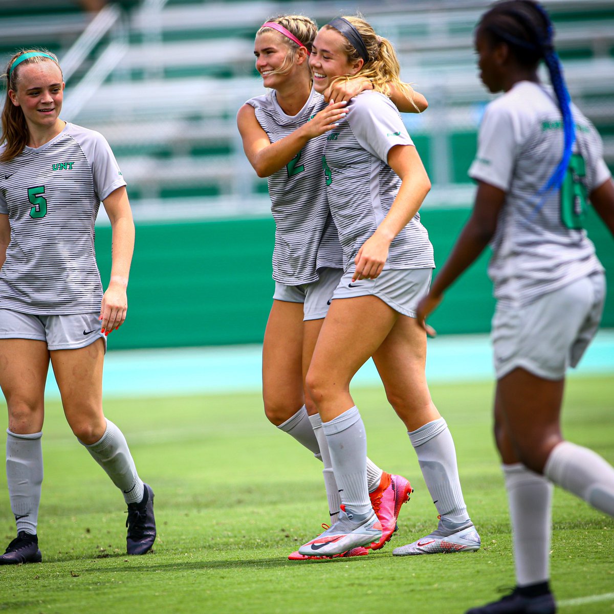 One Team, One Family.

#NCAASoccer x 📸 <a href="/MeanGreenSoccer/">UNT Soccer</a>