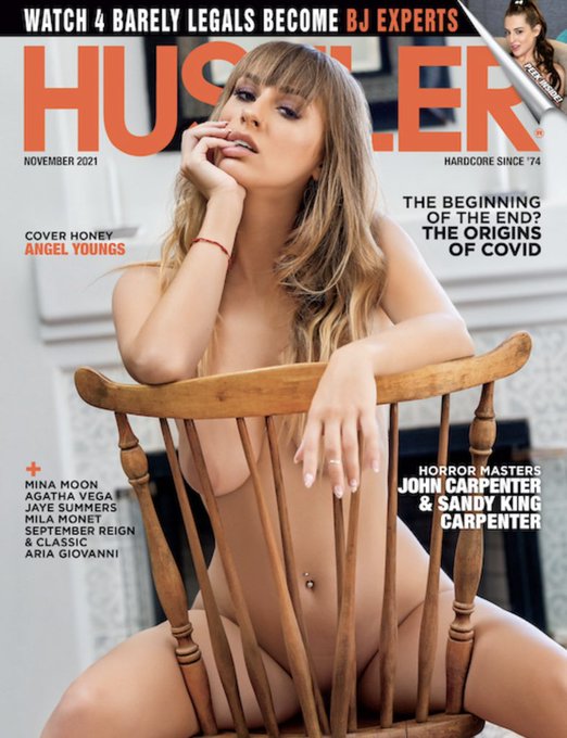 Happy November ☺️? I’m on The cover of @HustlerMag this month I can’t Believe it ?love y’all!! https://t